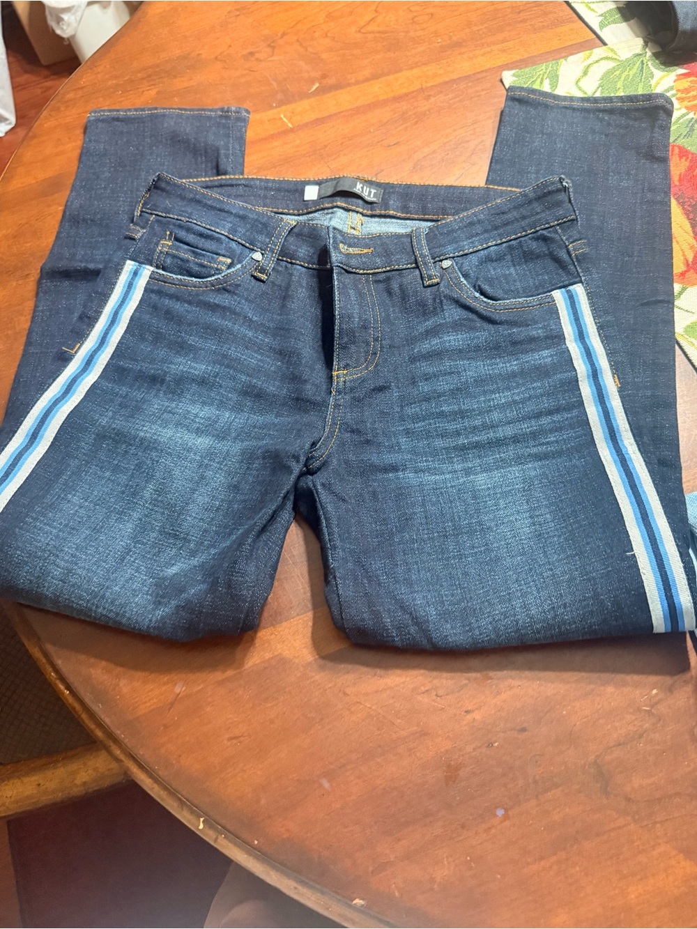 Kut from the Kloth Deep Indigo Skinny Jeans